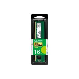Adata DDR4 Memory Module 3200MHz – 16GB Desktop RAM