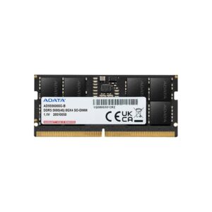 Adata DDR5 Memory Module 5600MHz SO-DIMM – 8GB Laptop RAM