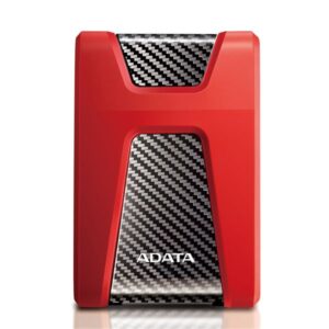 ADATA HD650 External Hard Drive - 2TB - Red