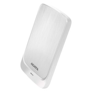 ADATA HV320 Slim Sleek External Hard Drive - 1TB - White