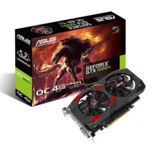 ASUS Cerberus GeForce GTX 1050 Ti OC Edition 4GB GDDR5 Graphics Card - CERBERUS-GTX1050TI-O4G
