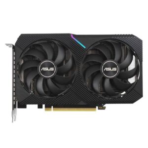 ASUS DUAL GeForce RTX 3060 Ti V2 MINI OC Edition 8GB GDDR6 Graphics Card - DUAL-RTX3060TI-O8G-MINI-V2