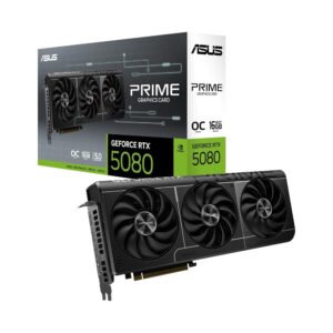 Asus Prime GeForce RTX™ 5080 16 GB GDDR7 OC Edition  Graphics Card