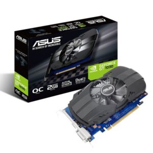 ASUS Phoenix GeForce GT 1030 OC Edition 2GB Graphics Card - PH-GT1030-O2G
