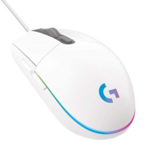 Logitech G102 Lightsync RGB 6 Button Gaming Mouse - White