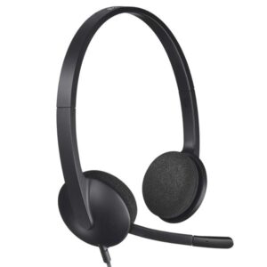 Logitech H340 USB PC Headset with Noise-Cancelling Mic - 981-000477