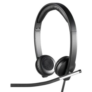 Logitech H650e Business Headset with Noise Cancelling Mic - 981-000545