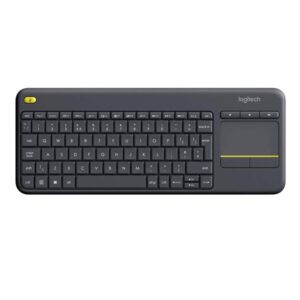 Logitech K400 Plus Touchpad Keyboard for TV connected PC - 920-007165