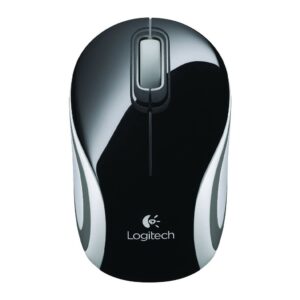 Logitech M187 Wireless Mini Mouse - White