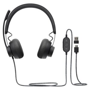 Logitech Zone UC Wired Gaming Headset - Type C - 981-000876