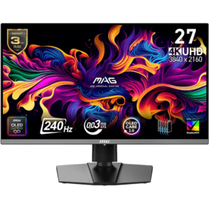 MSI MAG 272UP QD-Oled Gaming Monitor – 27 inch UHD (3840 x 2160)