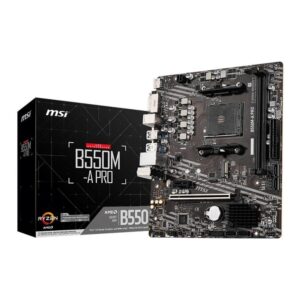 MSI B550M-A Pro AMD AM4 micro ATX Motherboard