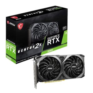 MSI GeForce RTX 3060 Ventus 2X 12G OC Gaming Graphics Card