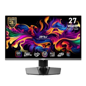 MSI Mpg 271QRX Gaming Monitor – 27 inch 2K QD-Oled (2560 x 1440)