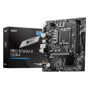 MSI Pro B760M-E DDR4 Motherboard