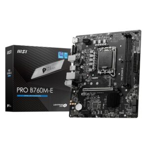 MSI Pro B760M-E DDR5 Motherboard