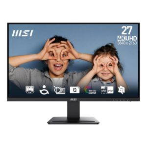 MSI Pro MP273U IPS Gaming Monitor – 27 inch 4K UHD (3840 x 2160)