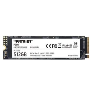 Patriot P300 M.2 NVMe SSD - 512GB