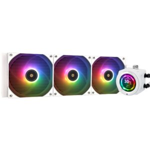 Thermalright Core Vision 360 ARGB Liquid CPU Cooler - White