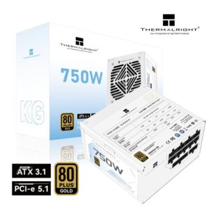 Thermalright KG-750 750W 80 Plus Gold Fully Modular Power Supply - White