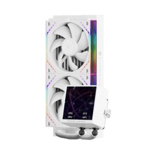 Thermalright Peerless Vision 240 LCD ARGB Liquid CPU Cooler - White