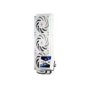 Thermalright Peerless Vision 360 UB LCD ARGB Liquid CPU Cooler - White