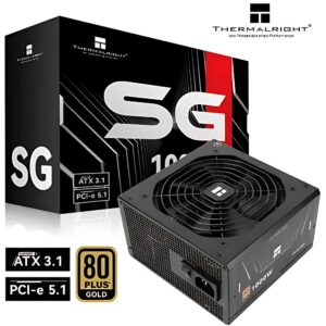 Thermalright SG-1000 1000W ATX 3.1 PCIe 5.1 80+ Gold Full Modular Power Supply