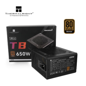 Thermalright TR-TB650S 650W Non-Modular 80 PLUS Bronze PC Power Supply ATX PSU for PC Desktop