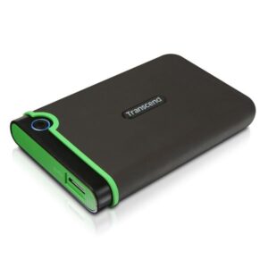 Transcend StoreJet 25M3S - 25M3G USB 3.1 External Hard Drive - 1TB