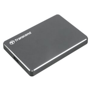 Transcend StoreJet 25C3N Metal Slim External Hard Drive - 1TB