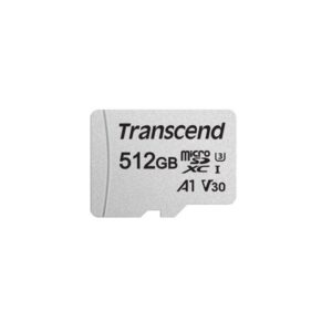 Transcend 300S MicroSDXC/SDHC Memory Card - 512GB