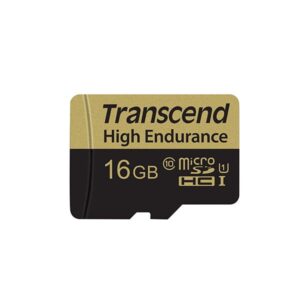 Transcend High Endurance microSDXC/SDHC Memory Card - 16GB