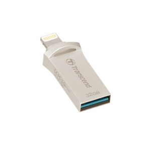 Transcend JetDrive Go 500 OTG Lightning USB - 32GB - Silver