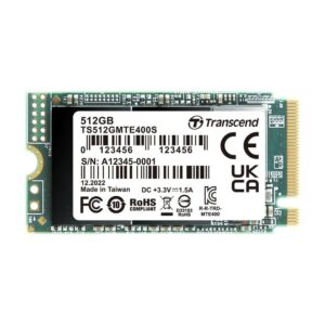 Transcend MTE400S NVMe M.2 SSD – 512GB