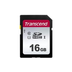 Transcend SDXC/SDHC 300S Memory Card - 16GB