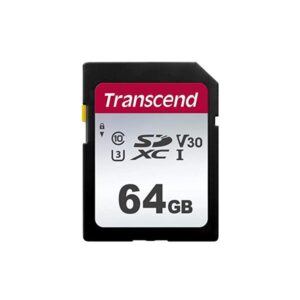 Transcend SDXC/SDHC 300S Memory Card - 64GB