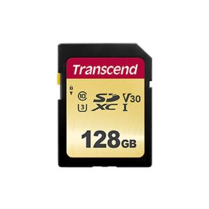 Transcend SDXC/SDHC 500S Memory Card - 128GB