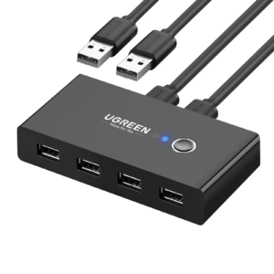 Ugreen 2 In 4 Out USB 2.0 Sharing Switch Box - 30767