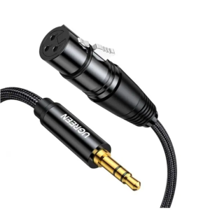 Ugreen 3.5mm Three-Pole Male to XLR Female Audio Cable 2m - 20244