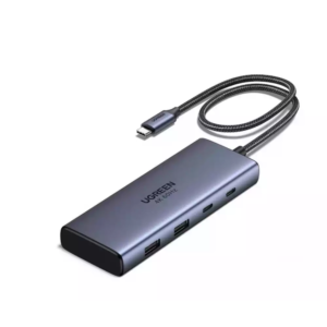 Ugreen USB-C to 2*USB-A 3.2+2*USB-C 3.2+2*HDMI+PD port Converter USB-A&C 10Gbps - 45379