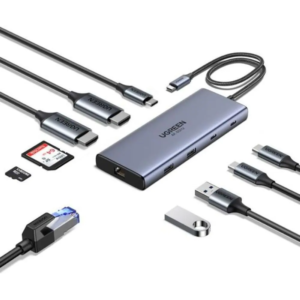 Ugreen USB-C to USB-A 3.2+USB-A 3.0+2*USB-C 3.2+2*HDMI Converter - 45380