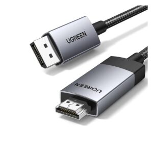 Ugreen DP Male To HDMI Male 4K Cable 3m – 25491