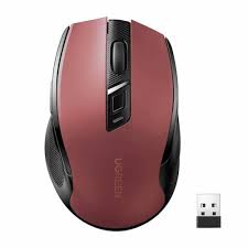 Ugreen Ergonomic Contoured-Shape Design Wireless Mouse 2.4 GHz - 25752