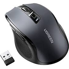 Ugreen Ergonomic Contoured-Shape Design Wireless Mouse 2.4 GHz 90395