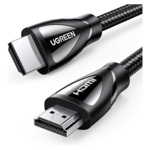 Ugreen HDMI 8K Cable Male to Male Aluminum Alloy Shell Braided Black 2m - 80403