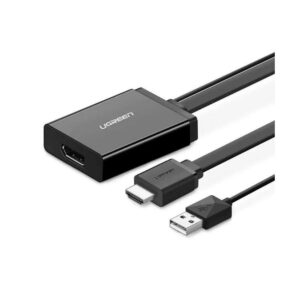 Ugreen HDMI+USB Port To DP Converter  4K@30Hz  0.5M – 40238