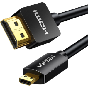 Ugreen Micro HDMI to HDMI 4K Cable Male to Male Black 1.5m - 30102