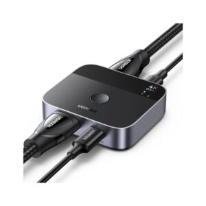 Ugreen USB-C+HDMI Switch 2-in 1 Out 4K@60Hz Aluminum Switcher– 55452