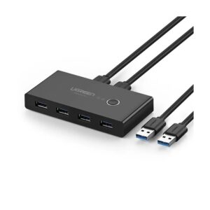 Ugreen  USB 3.0 2x4 Sharing Switch Selector  Black – 30768