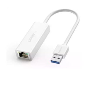 Ugreen USB 3.0 A To Gigabit Ethernet Adapter  White ABS 10cm – 20255